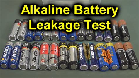 how to test if aaa rechargeable batteries are leaking
